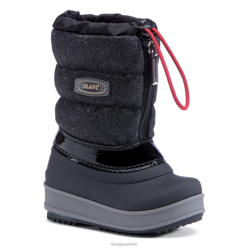 Footwear X82BL108 Met Black Women Olang Bingo