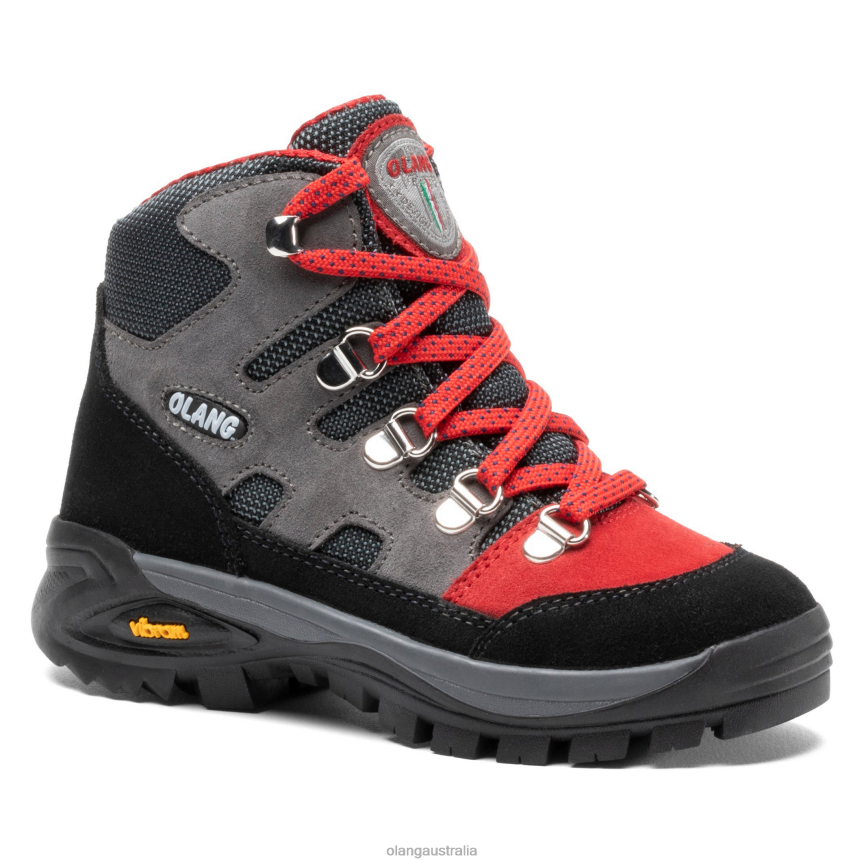 Footwear X82BL176 Asphalt Kids Olang Pietro Tex