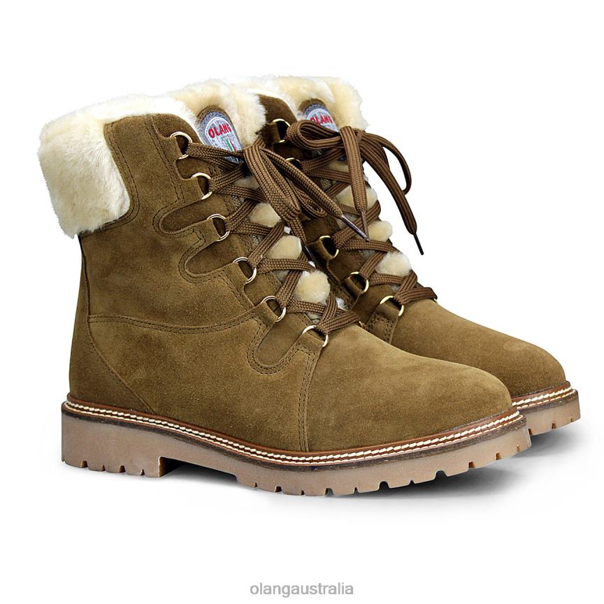 Footwear X82BL39 Tan Women Olang Meribel BTX