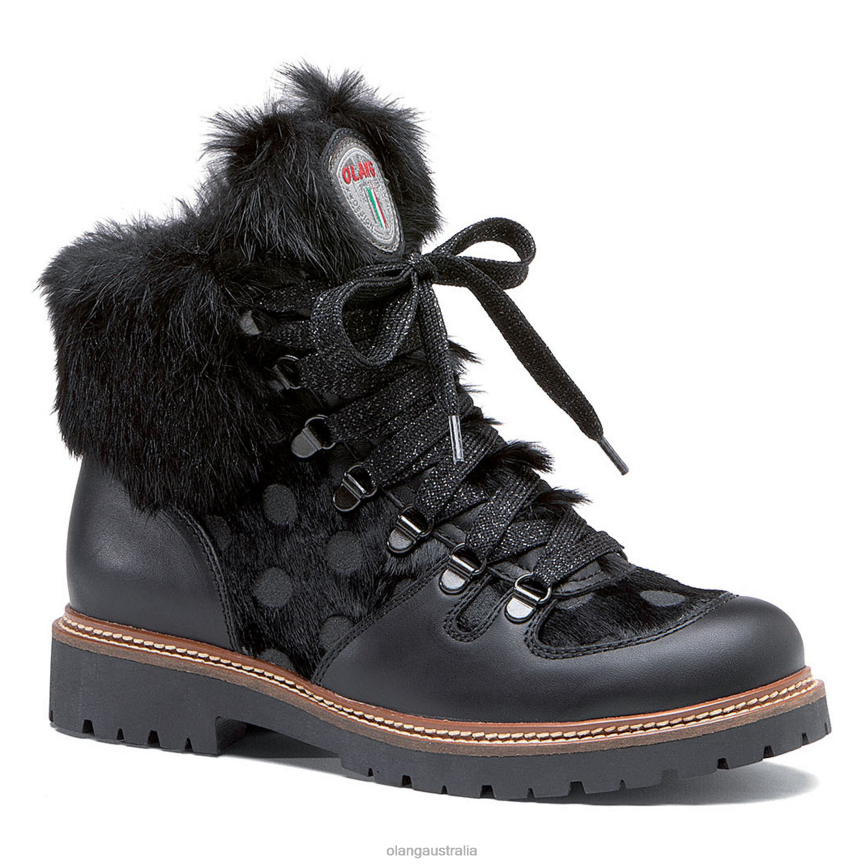 Footwear X82BL52 Black Dots Women Olang Ginger WBX