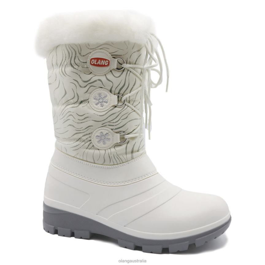 Footwear X82BL72 White Women Olang Patty Lux Met Velvet