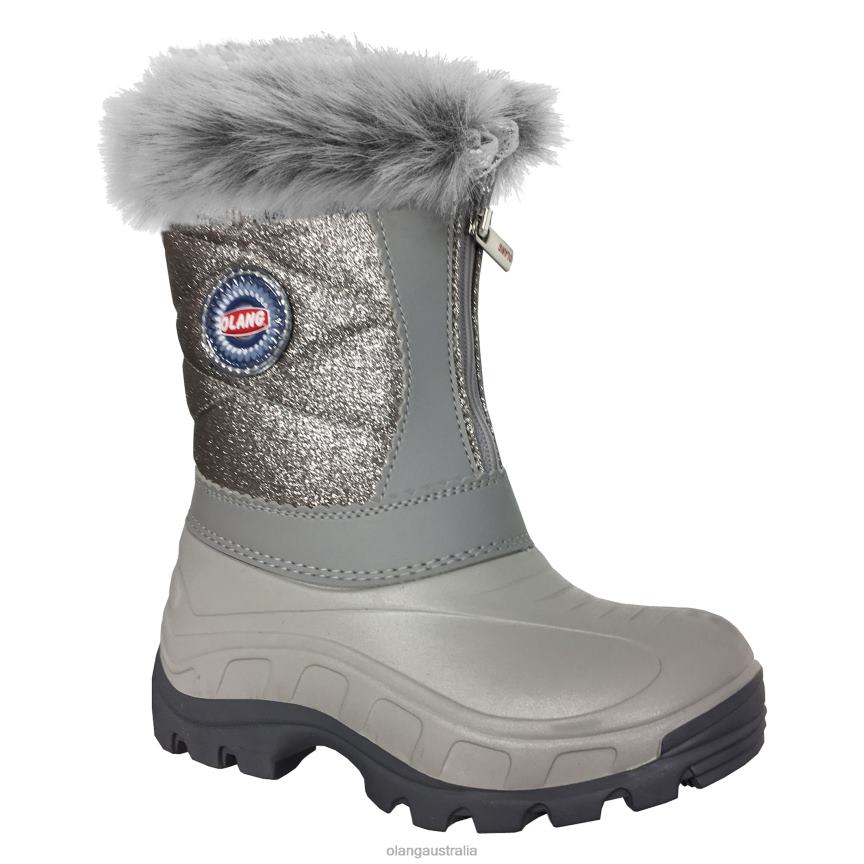 Footwear X82BL127 Met Silver Kids Olang Nancy Lux