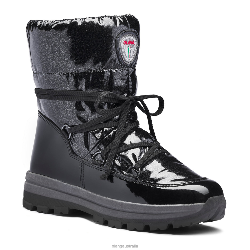 Footwear X82BL56 Black Women Olang Opera Ice Tex